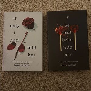 Laura Nowlin Book Set - If Only I Had Told Her & If He Had Been With Me